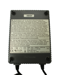Alternative view of Batterioplader til el scooter 8A